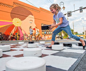 There's so much awesome public art in Duluth, GA! 