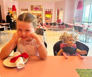 The Florida Mall offers endless things to do for kids, including enjoying a meal at the American Girl store. Photo by author