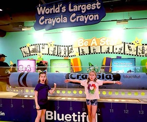 See the world's largest Crayola crayon at Crayola Experience Orlando.
