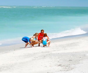 Florida boasts plenty of white-sand beaches with crystal-clear water. Photo courtesy of South Seas Island Resort 