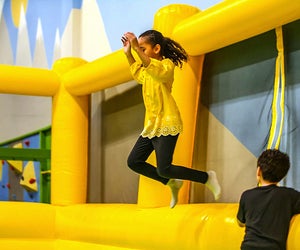 Jump into fun with the top kids indoor playgrounds and play spaces in Boston! Photo courtesy of Boston Playground