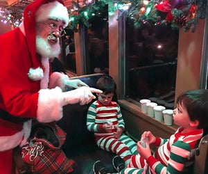 Polar Express trains are coming to towns all over New England for Christmas 2025! Essex Steam Train Railroad photo courtesy of Mommy Poppins.