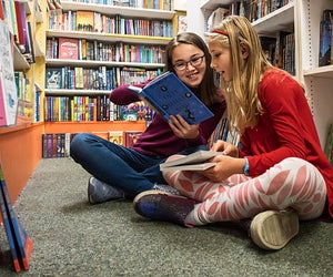 Child's Play has a great selection of toys, games, children's books, and more. Photo by Tony Ventouris Photography