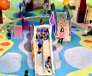 Head indoor for some fre fun at the mall of Georgia.