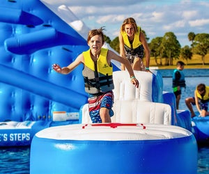 Shark Wake Park is a daredevil's delight. Photo courtesy of Shark Wake Park