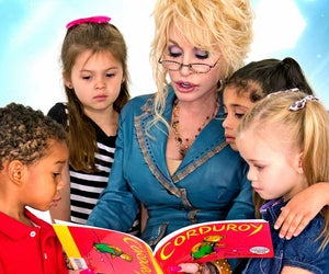 Dolly Parton’s Imagination Library program mails one free, high-quality book per month to children ages 0-5! Photo courtesy of the Dollywood Foundation