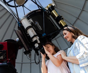 Kids of all ages will love exploring the wonders of space at Tellus Science Museum. Photo courtesy of the museum