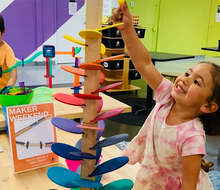 Kids under 1 are FREE hours at the Westchester Children’s Museum. Photo courtesy of the museum